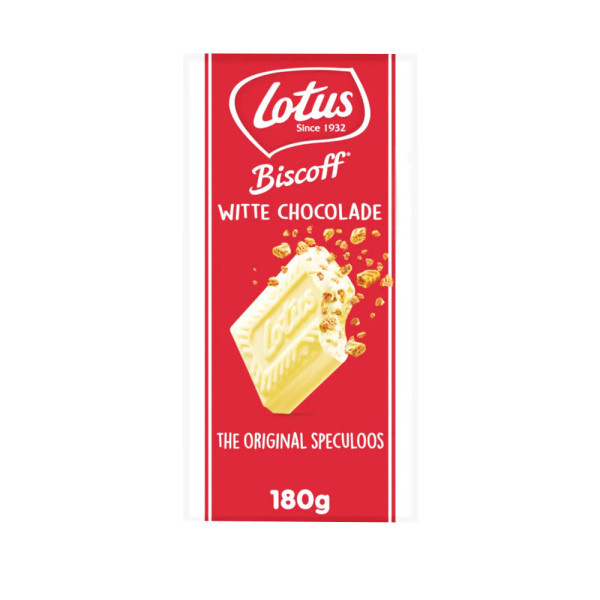 Lotus Biscoff Crunchy White Chocolate 180g