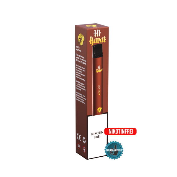 18 Karat 800 E-Zigarette - Kiwi Ice Nikotinfrei