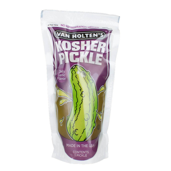 Van Holten's Jumbo Kosher Pickle Zesty Garlic