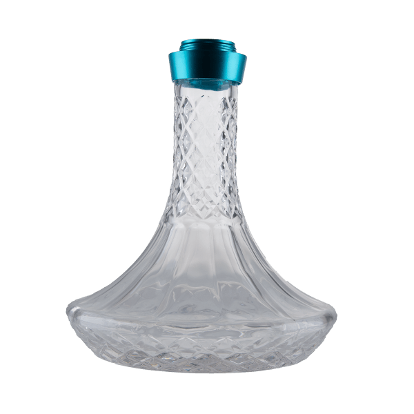 Jookah Ersatzglas ALK001-A mit Gewinde Groß Sky Blue