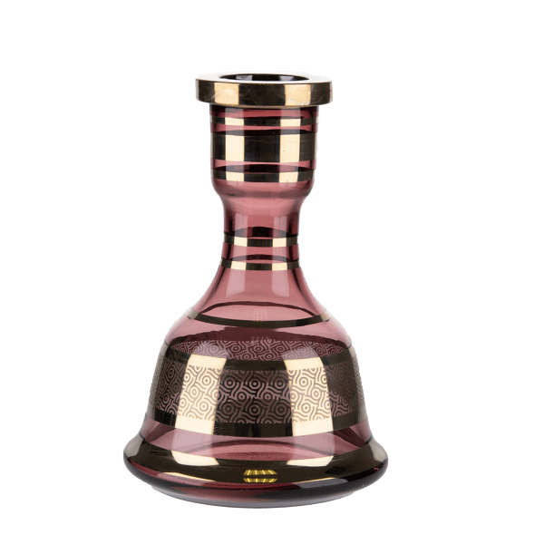 Jookah Tradi Ersatzglas - 530-06 Gold/Purple