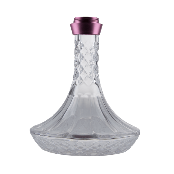 Jookah Ersatzglas ALK002-A mit Gewinde Klein Pink