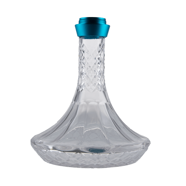 Jookah Ersatzglas ALK002-A mit Gewinde Klein Sky Blue