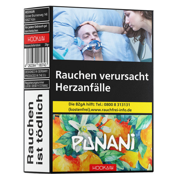 Hookain Tobacco 25g - PUNANI (4,20€)