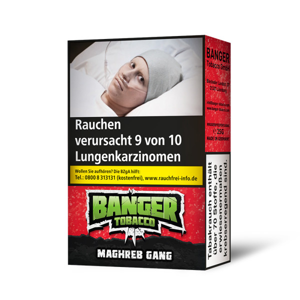 Banger Tobacco 25g - MAGHREB GANG (4,00€)