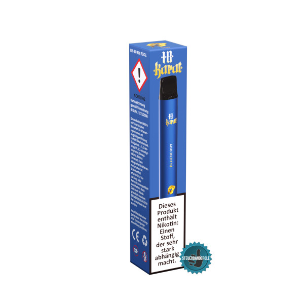 18 Karat 800 E-Zigarette - Blueberry