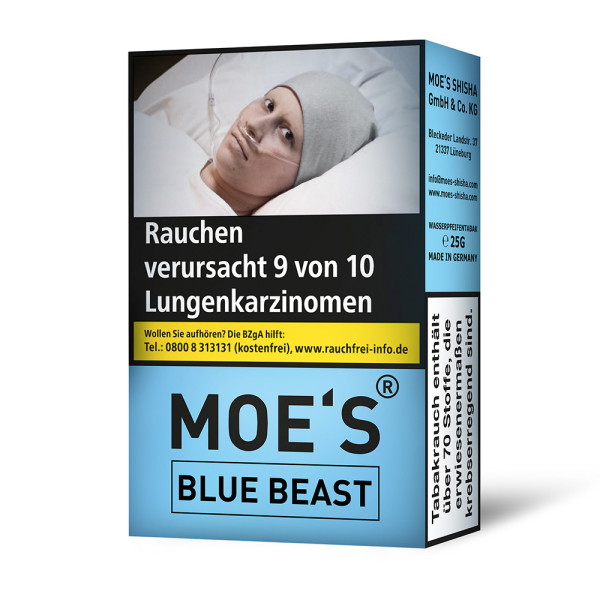 MOE´S Tobacco 25g - BLUE BEAST (4,00€)