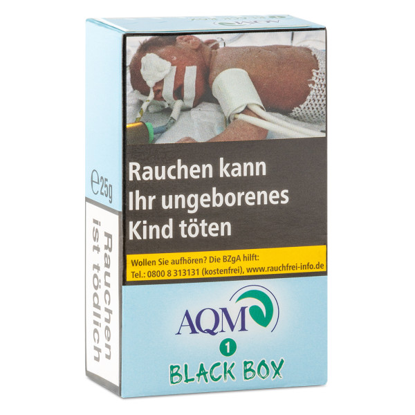 Aqua Mentha Tabak 25g - Black Box 1 (4,00€)