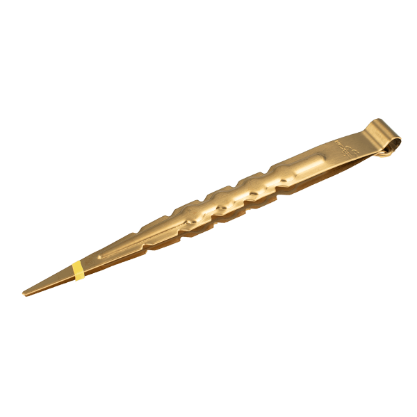 Jookah - Zange 22cm Gold mit Lochstecher