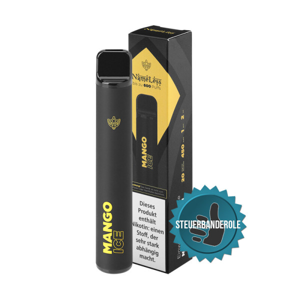 NameLess 600 E-Zigarette - MangoIce #9 Tropico