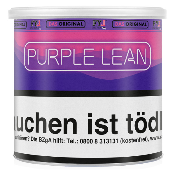 Fog Your Law Pfeifentabak 70g - Dry Base Purple Lean