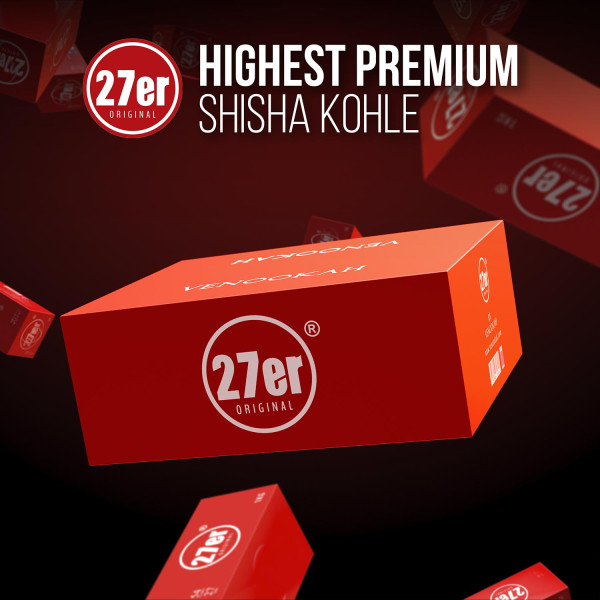 27er Original Shisha Kohle - 20KG (Consumer)