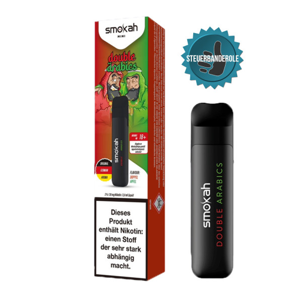 Smokah GLAMEE E-Zigarette 700 Limited - Double Arabics