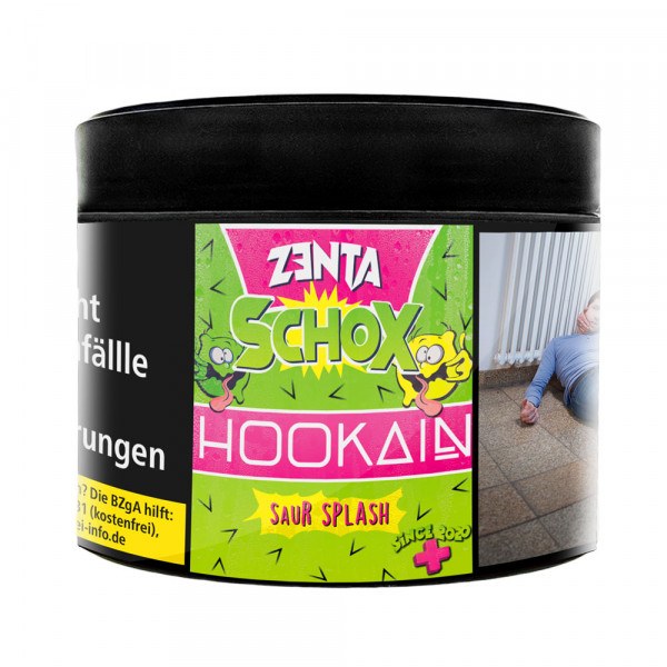 Hookain Tobacco 200g - Zenta Schox Saur Splash (23,90€)