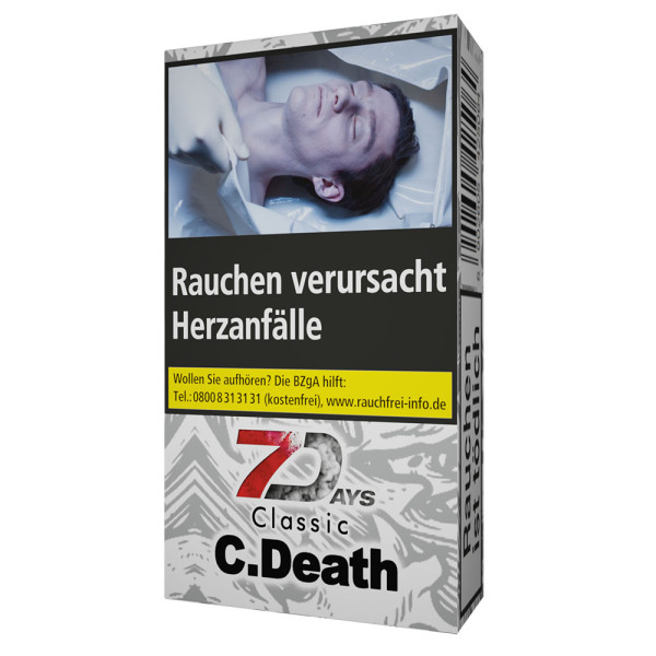 7 Days Classic Tabak 25g - C. Death (3,90€)
