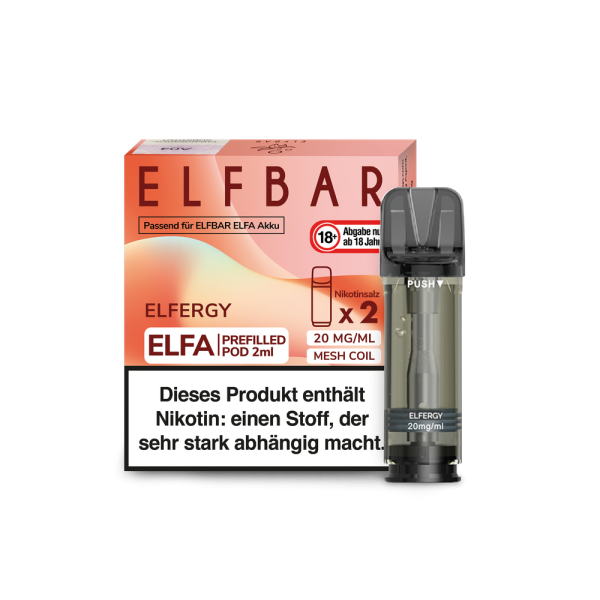 Elf Bar ELFA Pods 20mg (2 Stück) - Elfergy