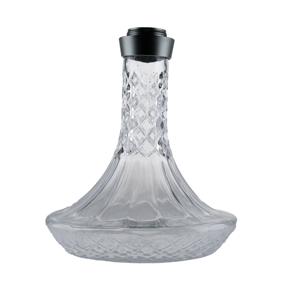 Jookah Ersatzglas ALK001-A mit Gewinde Groß Grau