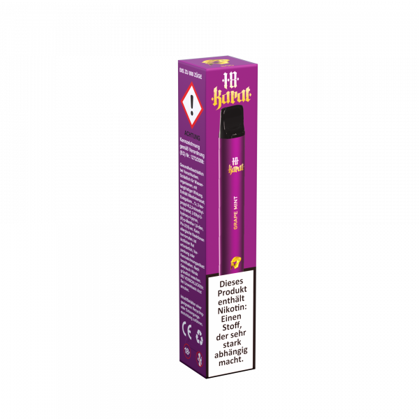 18 Karat 800 E-Zigarette - Grape mint